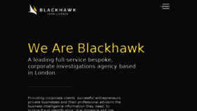 What Blackhawkinvestigations.co.uk website looked like in 2017 (9 years ago)