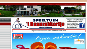 What Baanrakkertje.nl website looked like in 2017 (6 years ago)