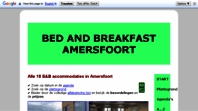 What Bedandbreakfast-amersfoort.com website looked like in 2017 (6 years ago)