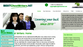 What Bestghostwriters.net website looked like in 2017 (6 years ago)