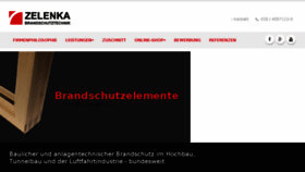What Brandschutz.aero website looked like in 2017 (6 years ago)