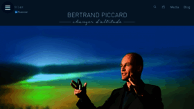 What Bertrandpiccard.com website looked like in 2017 (6 years ago)
