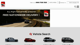What Buyrightcars.co.nz website looked like in 2017 (6 years ago)