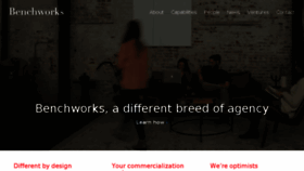 What Benchworks.com website looked like in 2017 (6 years ago)
