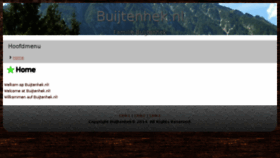 What Buijtenhek.nl website looked like in 2017 (6 years ago)