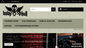 What Babyskulls.com website looked like in 2017 (6 years ago)