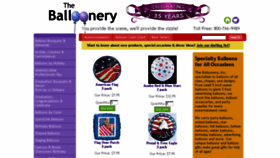 What Ballooneryinc.com website looked like in 2017 (6 years ago)