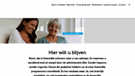 What Bizonsoftware.nl website looked like in 2017 (6 years ago)
