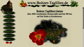 What Boitzer-taglilien.de website looked like in 2017 (6 years ago)