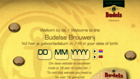 What Budels.nl website looked like in 2017 (6 years ago)
