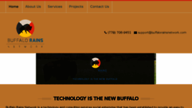 What Buffalorainsnetwork.com website looked like in 2017 (6 years ago)