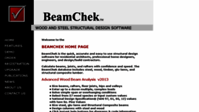 What Beamchek.com website looked like in 2017 (6 years ago)