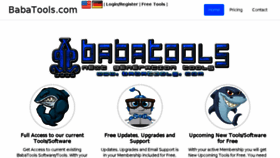 What Babatools.com website looked like in 2017 (6 years ago)