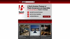 What Baytechplastics.com website looked like in 2017 (6 years ago)