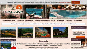 What Bellatoscana.pl website looked like in 2017 (6 years ago)