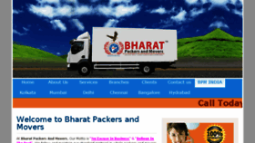 What Bharatpackersmoverspune.com website looked like in 2017 (6 years ago)