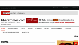 What Bharattimes.com website looked like in 2017 (6 years ago)