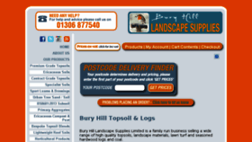 What Buryhilltopsoilandlogs.co.uk website looked like in 2017 (6 years ago)