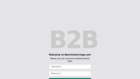 What B2b.benchmarkrings.com website looked like in 2017 (6 years ago)