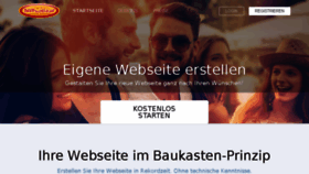 What Beep.de website looked like in 2017 (6 years ago)
