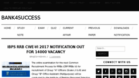 What Bank4success.blogspot.in website looked like in 2017 (6 years ago)
