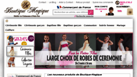 What Boutique-magique.fr website looked like in 2017 (6 years ago)