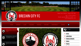 What Brechincity.com website looked like in 2017 (6 years ago)