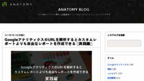 What Blog.siteanatomy.com website looked like in 2017 (6 years ago)