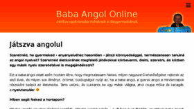 What Babaangolonline.com website looked like in 2017 (6 years ago)