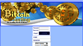 What Bitcoinsurfing.com website looked like in 2017 (6 years ago)