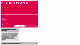 What Beyondplanb.eu website looked like in 2017 (6 years ago)