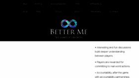 What Bettermegame.com website looked like in 2017 (6 years ago)