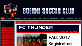 What Boernesoccer.org website looked like in 2017 (6 years ago)