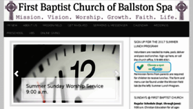 What Bspabaptist.org website looked like in 2017 (6 years ago)
