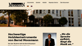 What B-moosmann.de website looked like in 2017 (6 years ago)