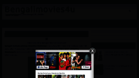 What Bengalimovies4u.blogspot.in website looked like in 2017 (6 years ago)