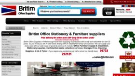 What Britim.co.uk website looked like in 2017 (6 years ago)