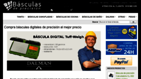 What Basculasdeprecision.net website looked like in 2017 (7 years ago)