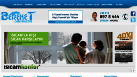 What Bereketcam.com.tr website looked like in 2017 (7 years ago)