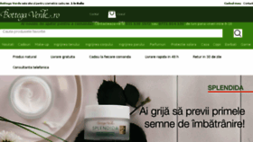 What Bottegaverde.ro website looked like in 2017 (7 years ago)