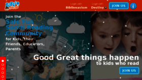 What Biblionasium.com website looked like in 2017 (6 years ago)