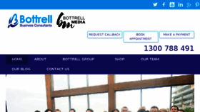 What Bottrellaccounting.com.au website looked like in 2017 (6 years ago)