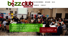 What Bizz.club website looked like in 2017 (6 years ago)
