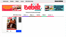 What Bebekmuhabbeti.com website looked like in 2017 (6 years ago)