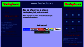 What Bezlepku.cz website looked like in 2017 (6 years ago)