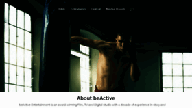 What Beactivemedia.com website looked like in 2017 (6 years ago)