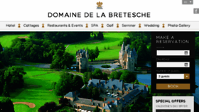 What Bretesche.com website looked like in 2017 (6 years ago)