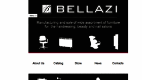 What Bellazi.cz website looked like in 2017 (6 years ago)