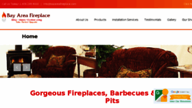 What Bayareafireplace.com website looked like in 2017 (6 years ago)