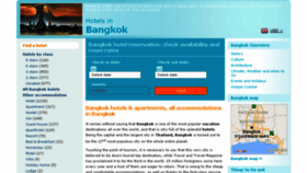 What Bangkokthaihotels.com website looked like in 2017 (6 years ago)